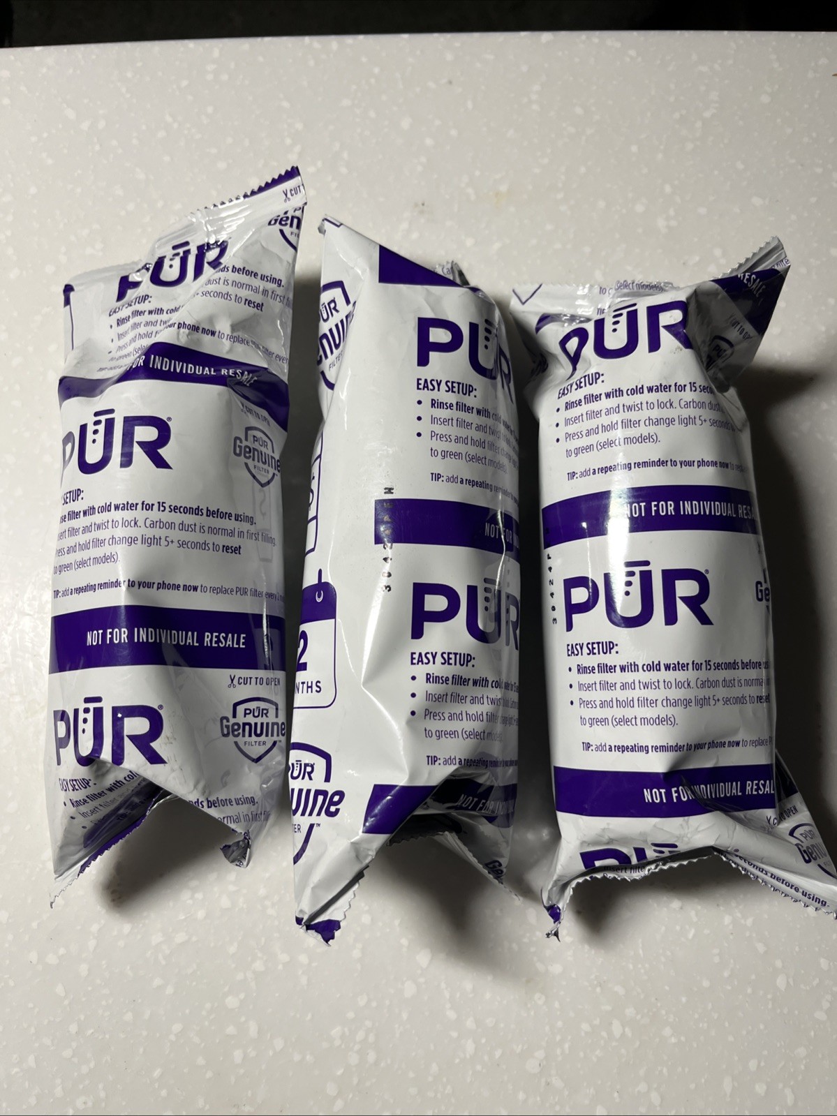 PUR PPF900Z4 Water Pitcher & Dispenser Replacement Filter Sealed 3pk