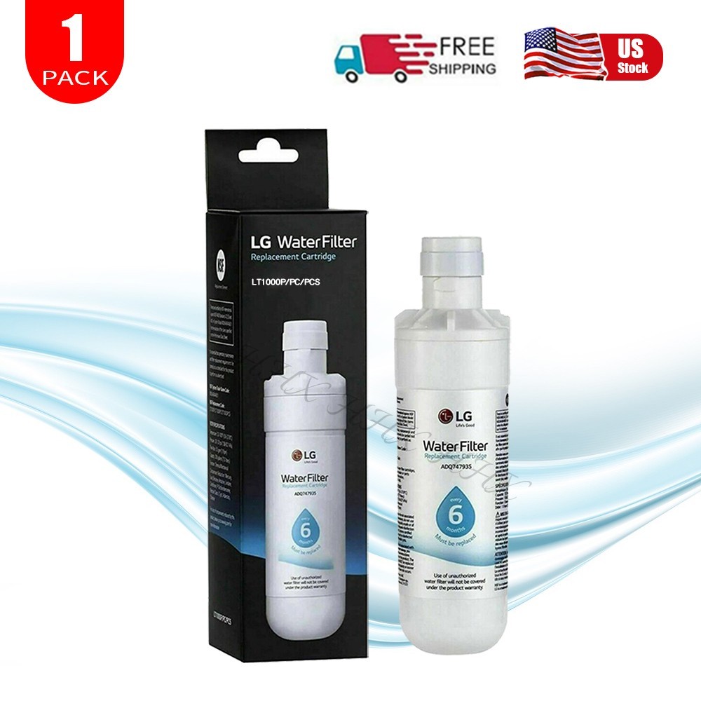 New Sealed LG LT1000P Refrigerator Water Filter Replacement ADQ747935, 1 ~4 Pack