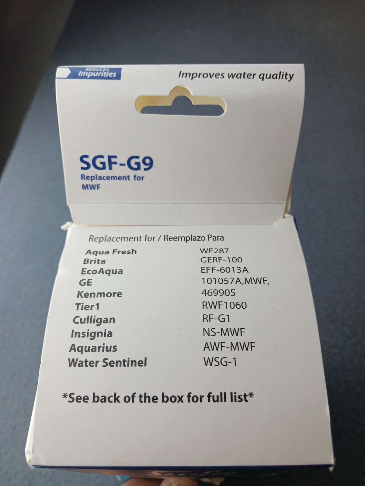 Swift Green Filters SGF-G9 Refrigerator Water Filter High Performance