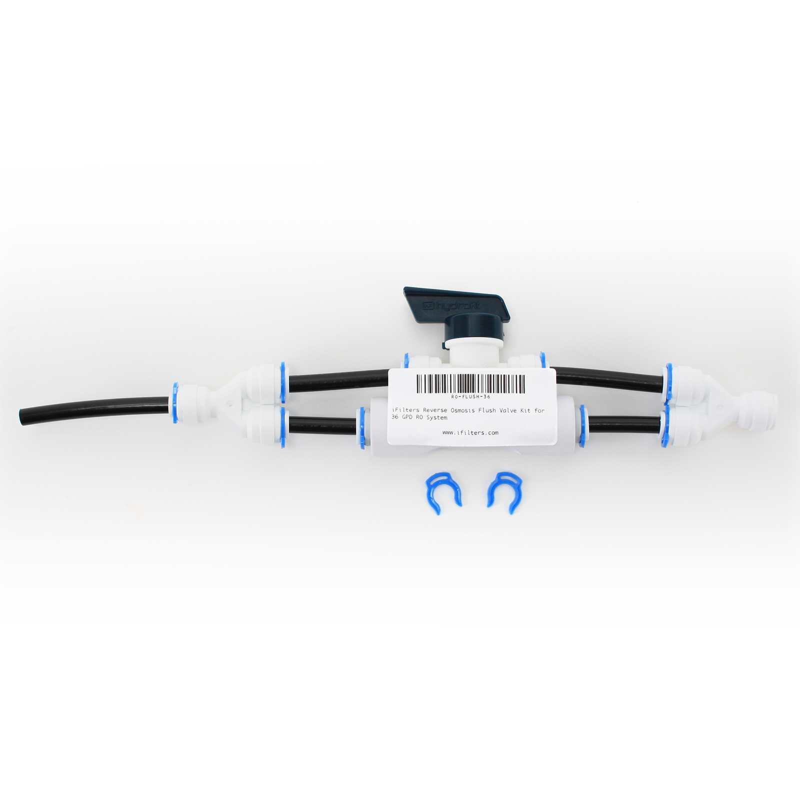 Reverse Osmosis Membrane Flush Kit For 36 GPD RO System w/Restrictor 1/4″ QC