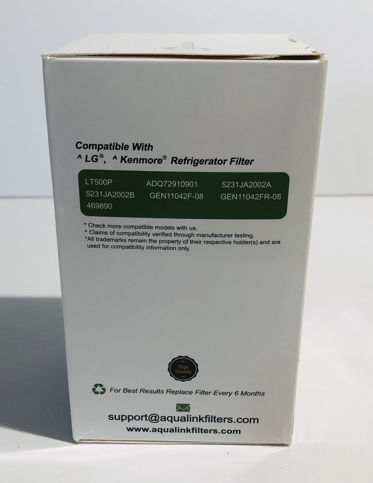 AQUALINK LT500P Refrigerator Water Filter Compatible with LG 5231JA2002A