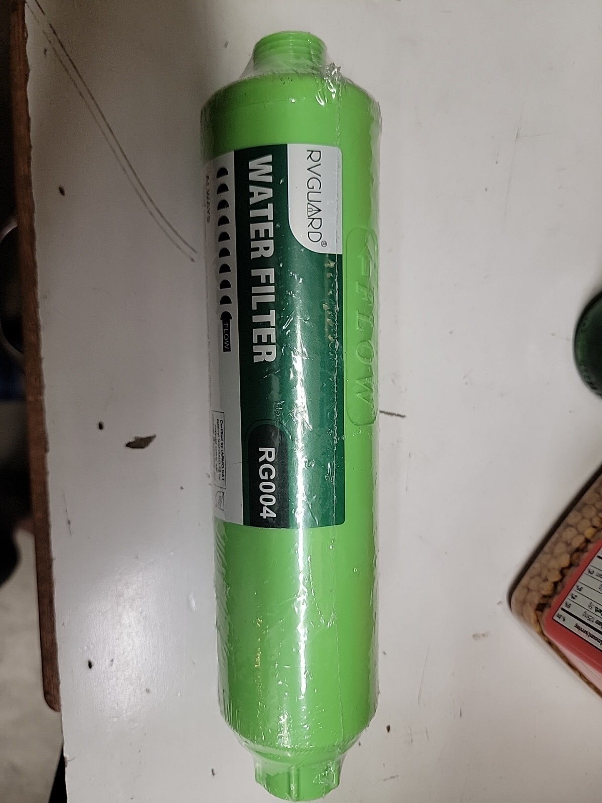 RV Water Filter, RVGUARD Inline , NSF Certified, # RG004, Brand New, Sealed