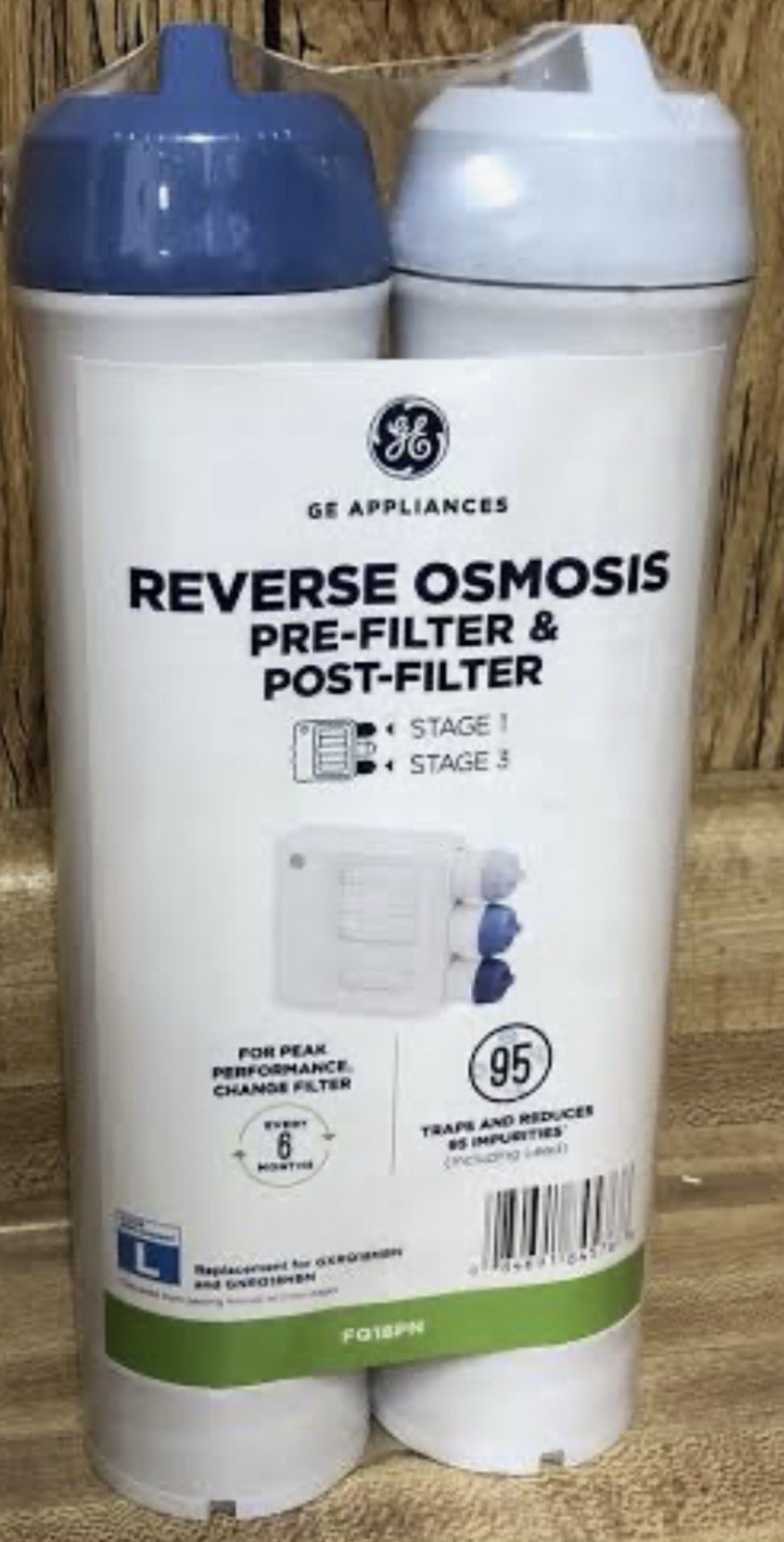 GE Appliances FQ18PN Reverse Osmosis Pre- Filter And Post Stage 1 & 3 FREE SHIPG