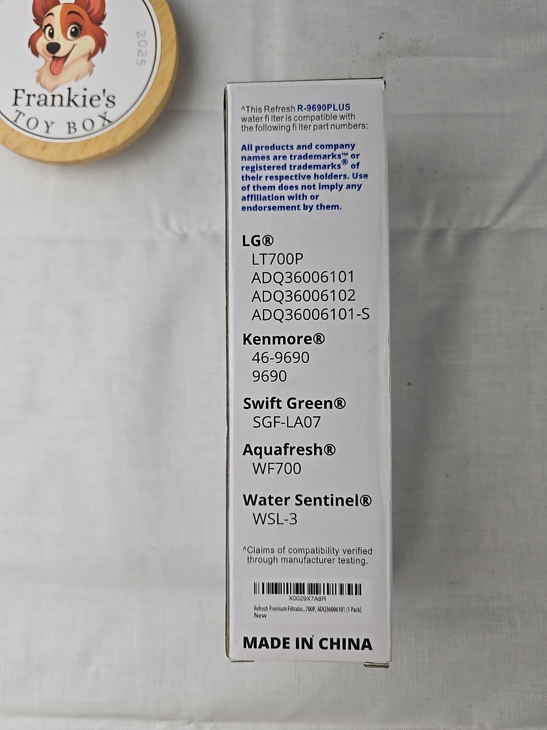 Refresh R-9690 Refrigerator Water Filter Replacement Models See Pics Kenmore LG