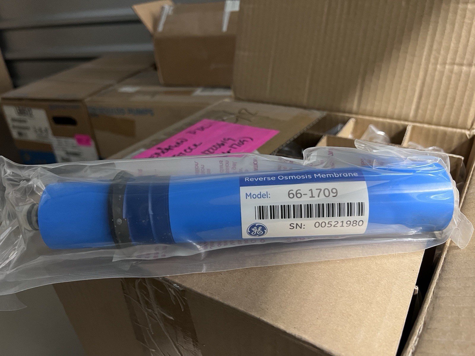 (2) Pentair General Electric Reverse Osmosis Membrane New Model 66-1709