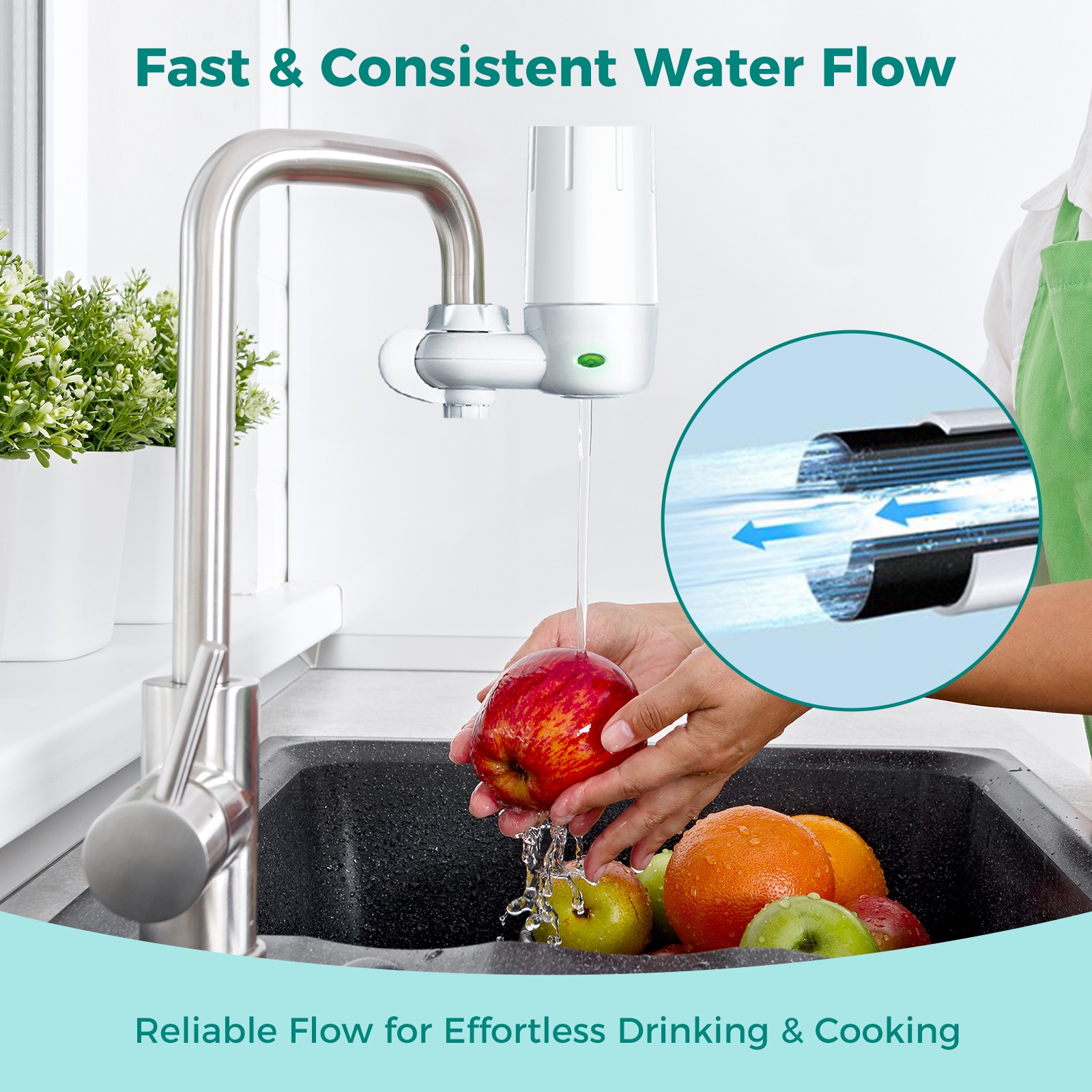 Brita® Tap Water Filter Replacement NSF Certified Reduce Chlorine Odor 2-Pack