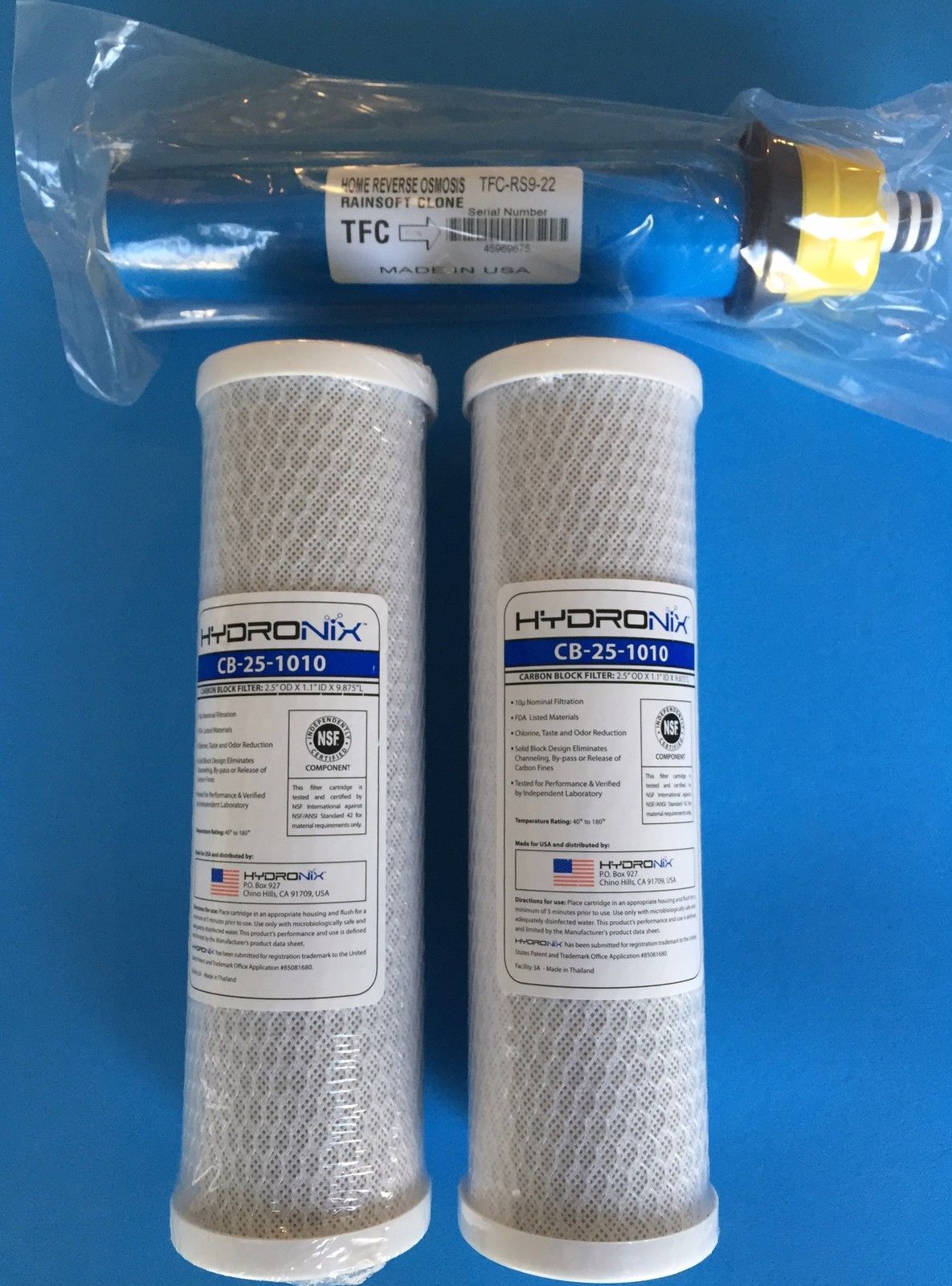 RAINSOFT ULTREFINER UF50 UF50T UF50N 50 GPD FILTER PACK – CITY WATER