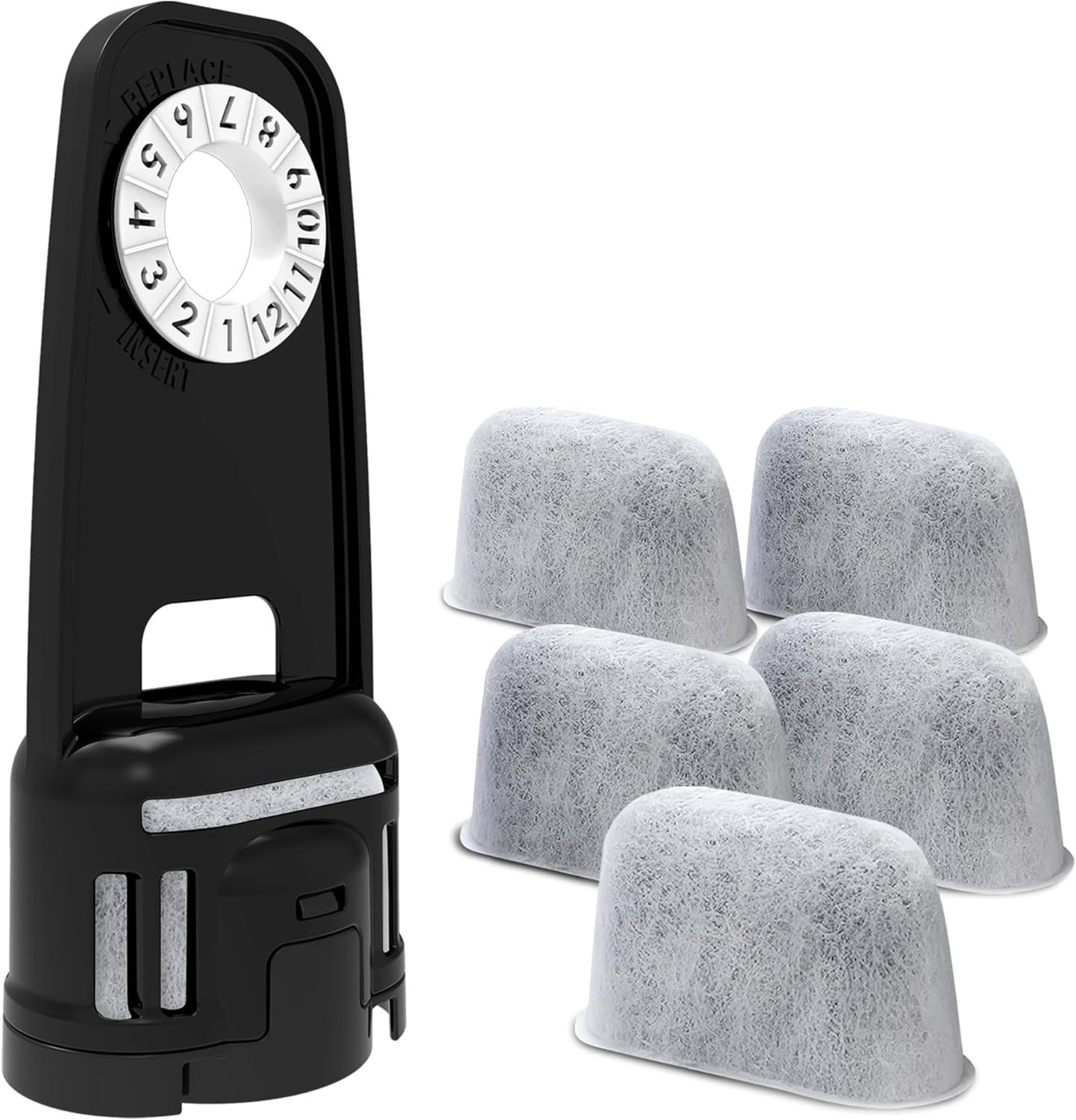 5Pcs Water Filter Replacement & 1Pcs Water Filter Holder for Ninja Luxe Coffee