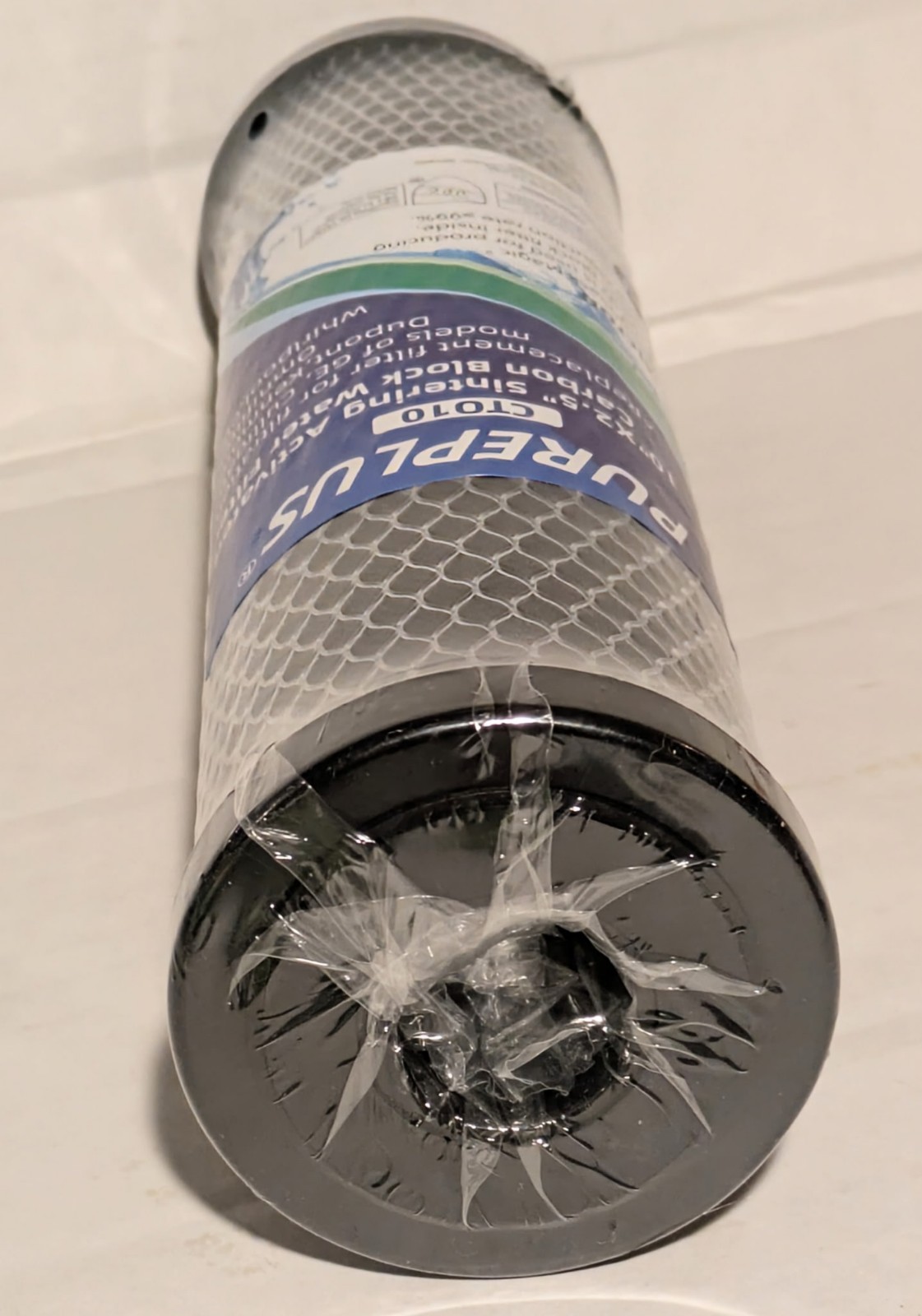 PurePlus CT010 Sintering Activated Carbon Block Water Filter 10″x2.5″ New