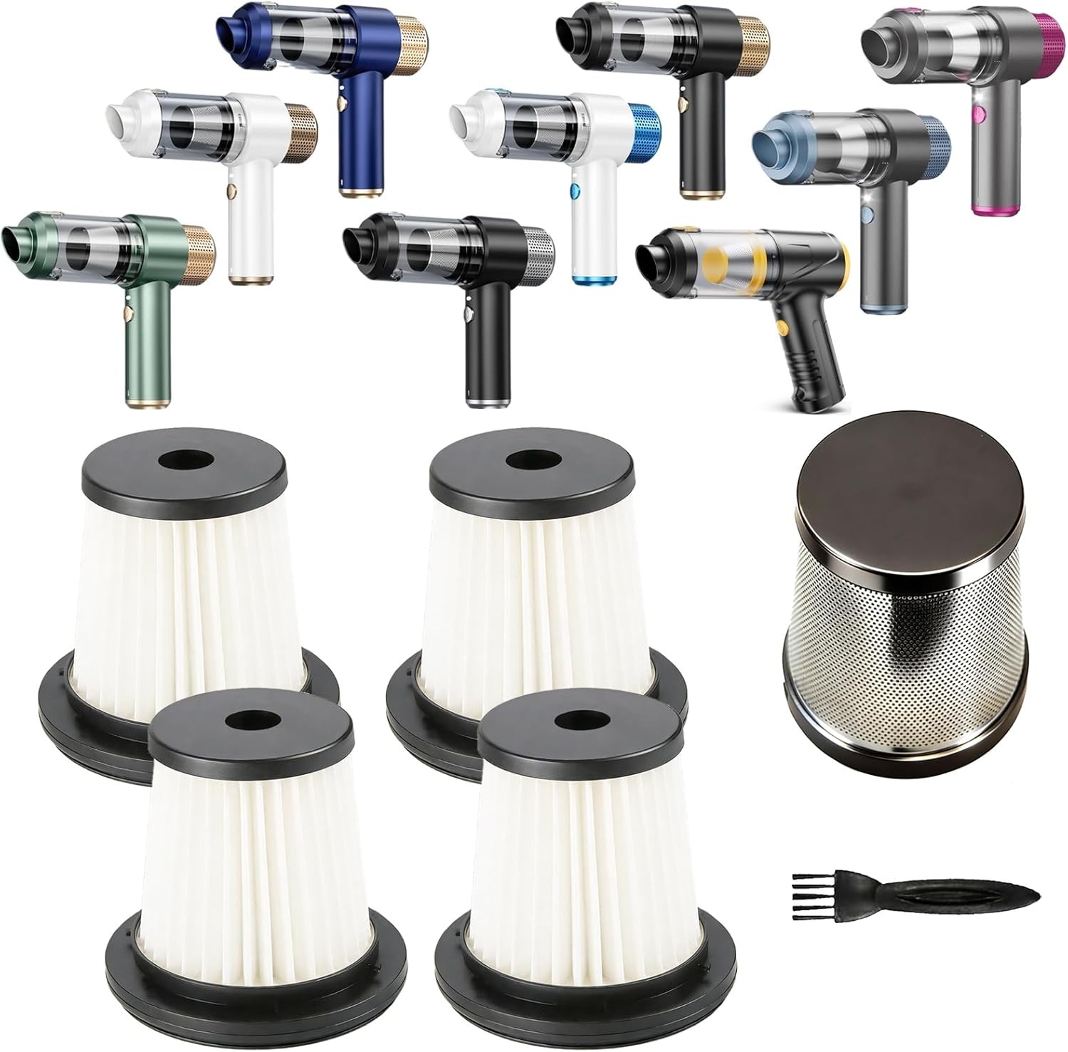 4Pack Filters 2.24in 2.24in 1.87in 1Pack Steel Filter Replacement Compatible