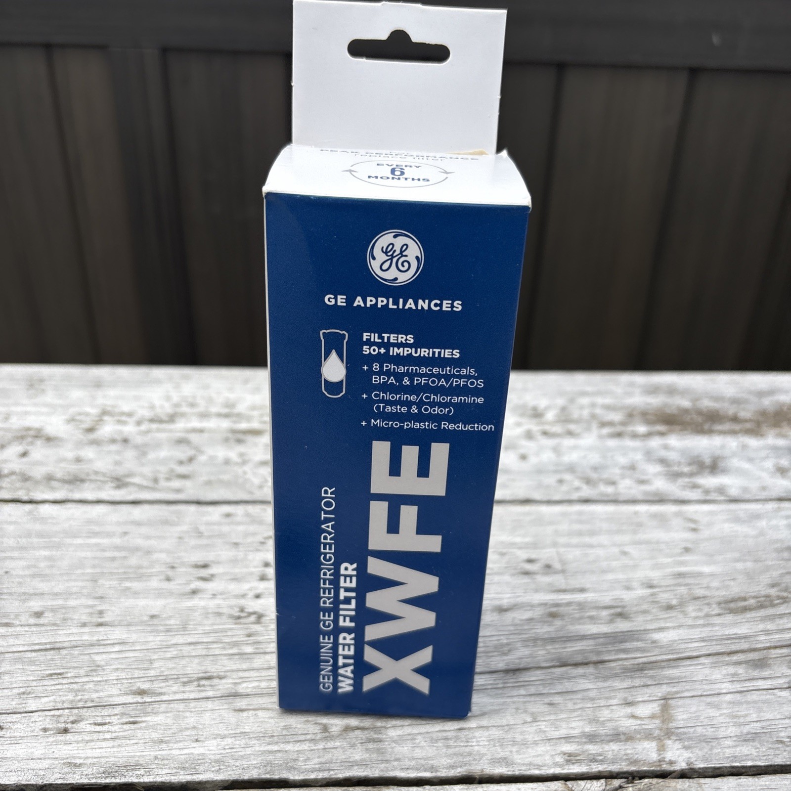 Genuine Brand New GE XWFE Refrigerator Water Filter – White