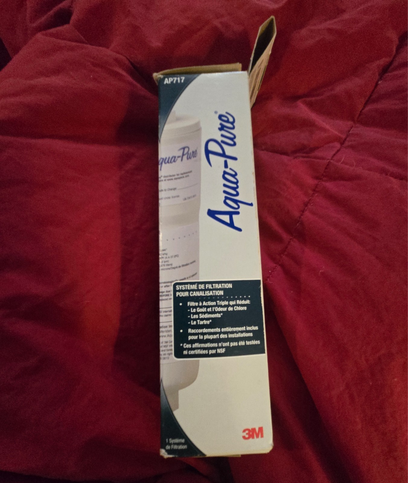 3M Aqua-Pure in-line filtration system, AP717 Triple Action Filter NEW