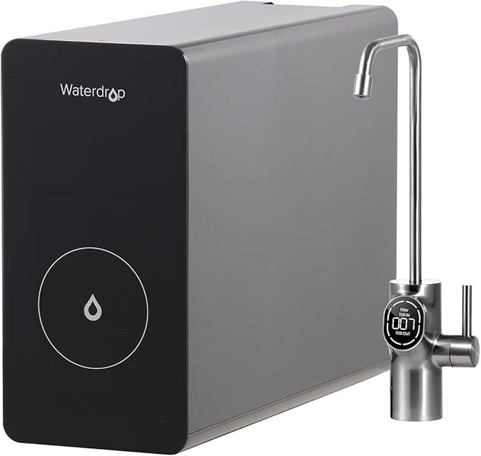 Waterdrop D6 Reverse Osmosis Water Filter, 600 GPD, Reduce PFAS