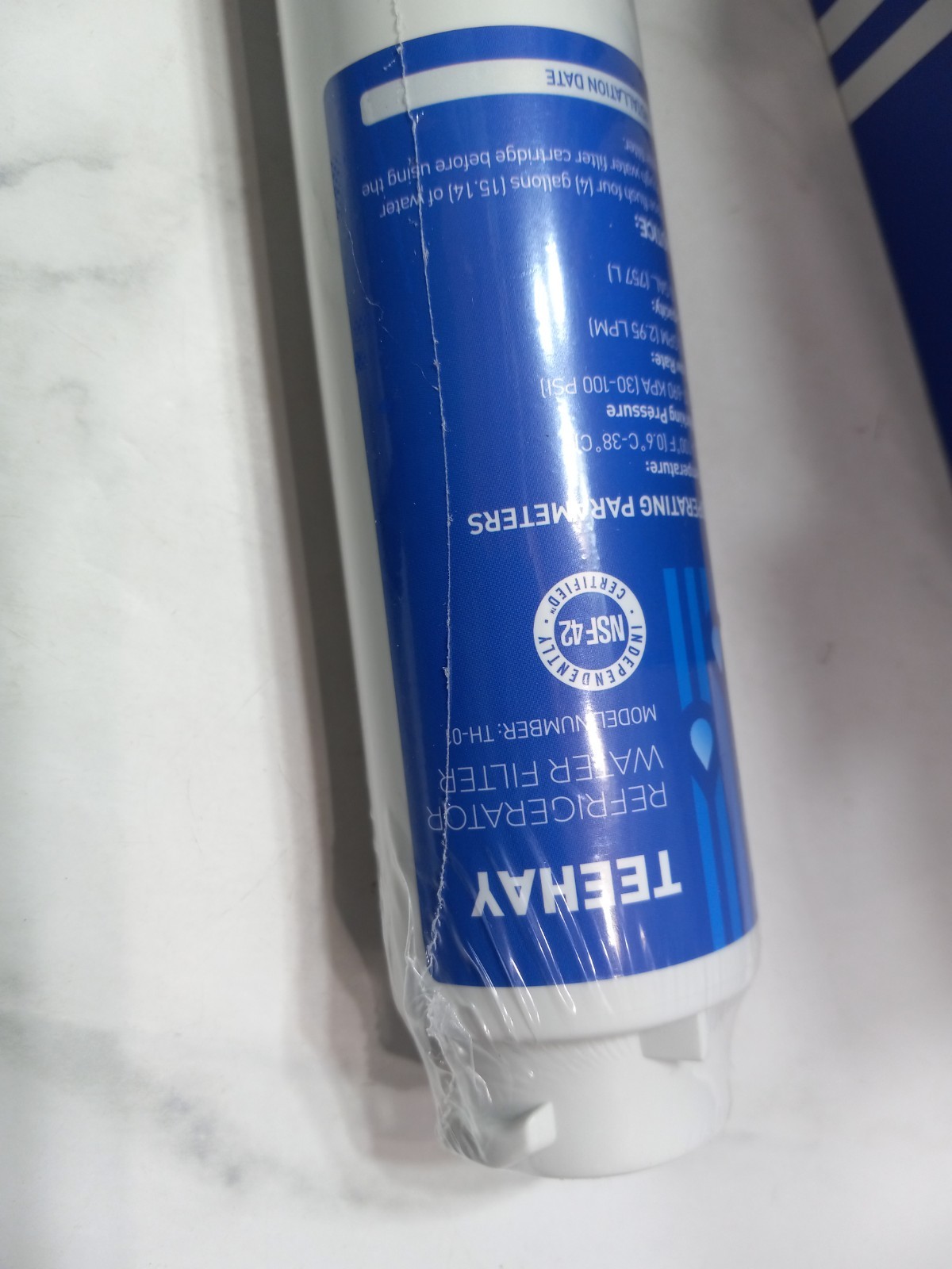 (3) Teehay TH-01 Refrigerator Water Filter Replacement For EPTWFU01 Brand New