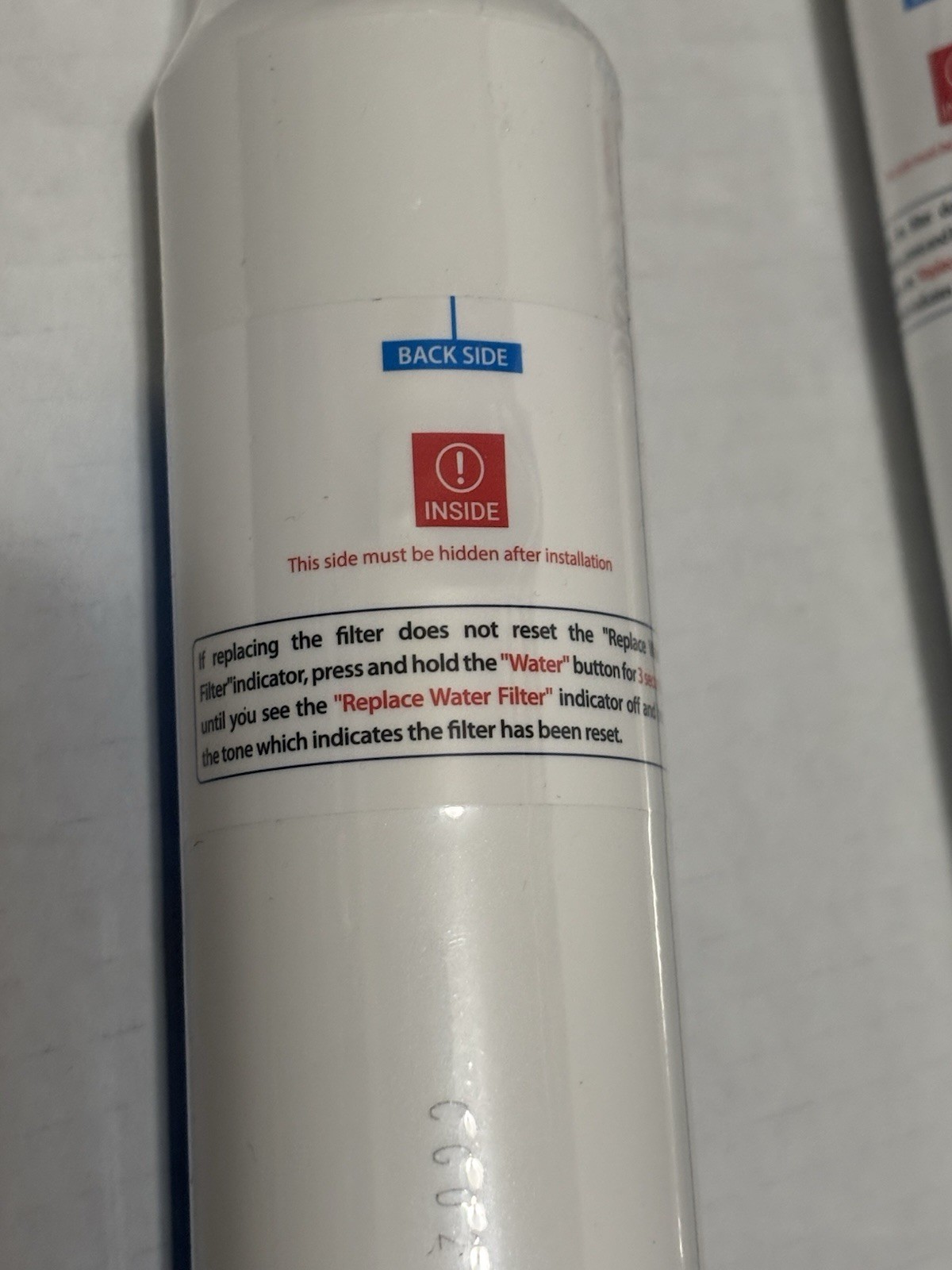 RPWFE Refrigerator Water Filters Replacement For GE RPWFE RPWF w/ Chip- 2 Pack