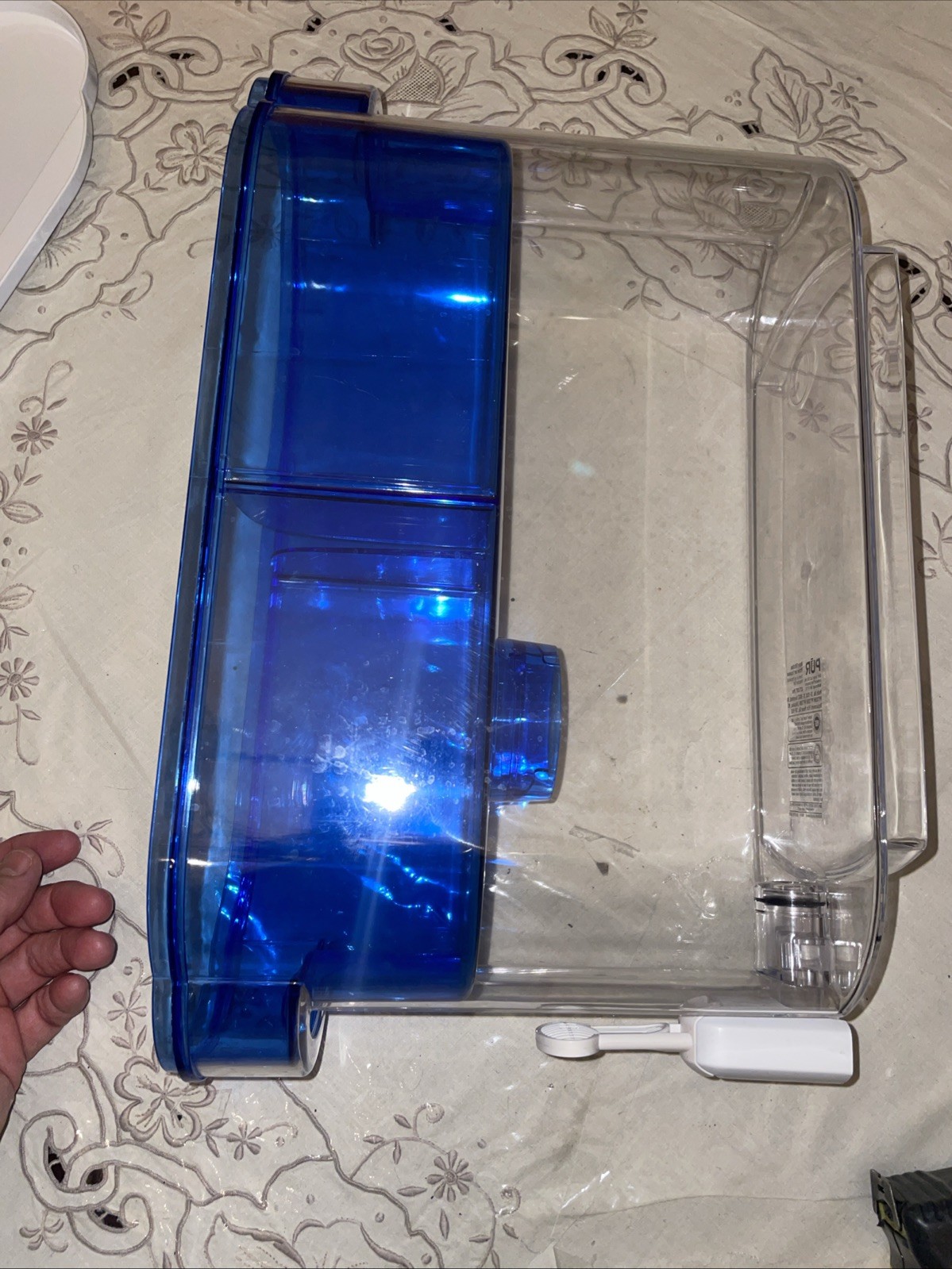 PUR Classic 30-Cup Water Dispenser Filtration System – Blue/White