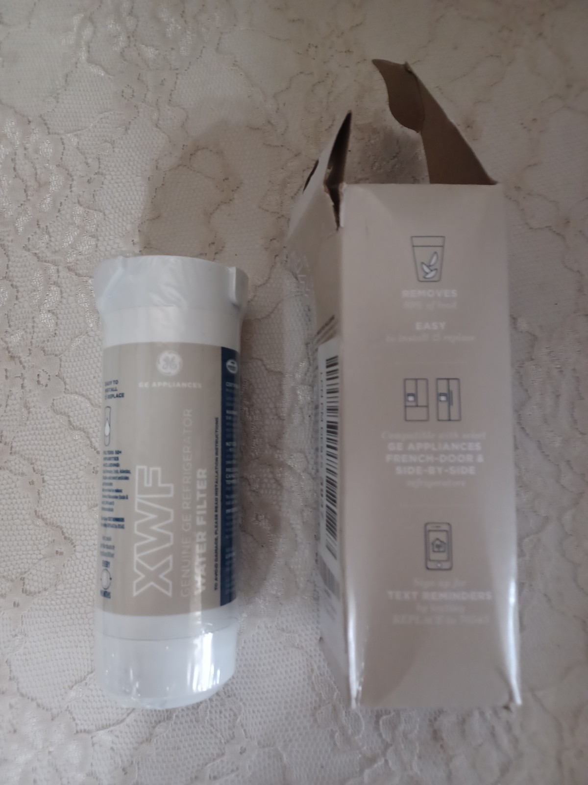 1Pack GE XWF Replacement XWF Appliances Refrigerator Water Filter New ~ NO CHIP