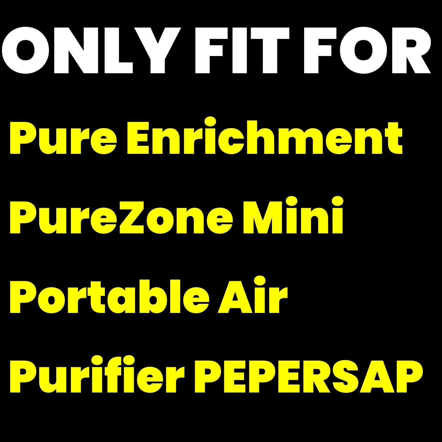 4 Pack Replacement Filters Compatible 4 Count (Pack of 1), PEPERSAP 4