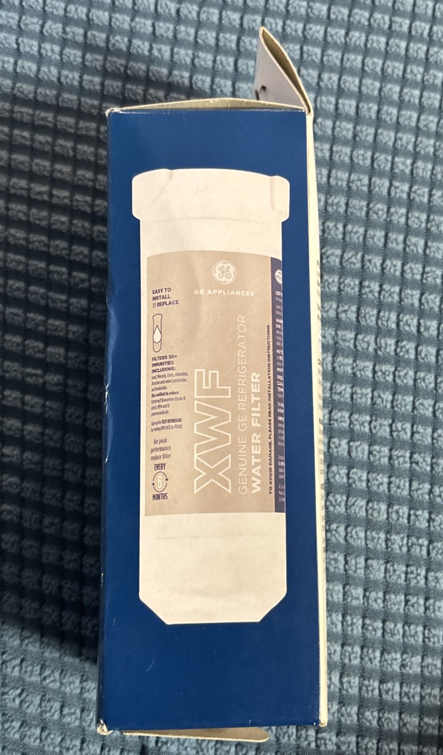GE XWF Refrigerator Water Filter –Fits GE & GE Café Series