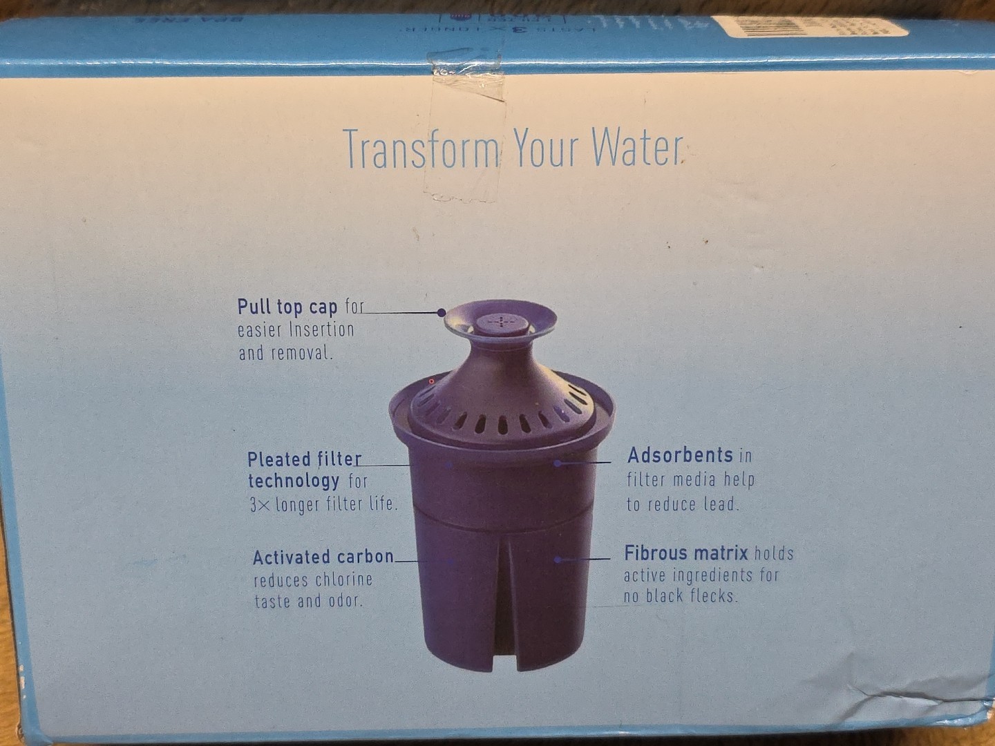 JAOAJO Elite Water Filter Replacement, 3 Count, Long Life Filters for Pitcher