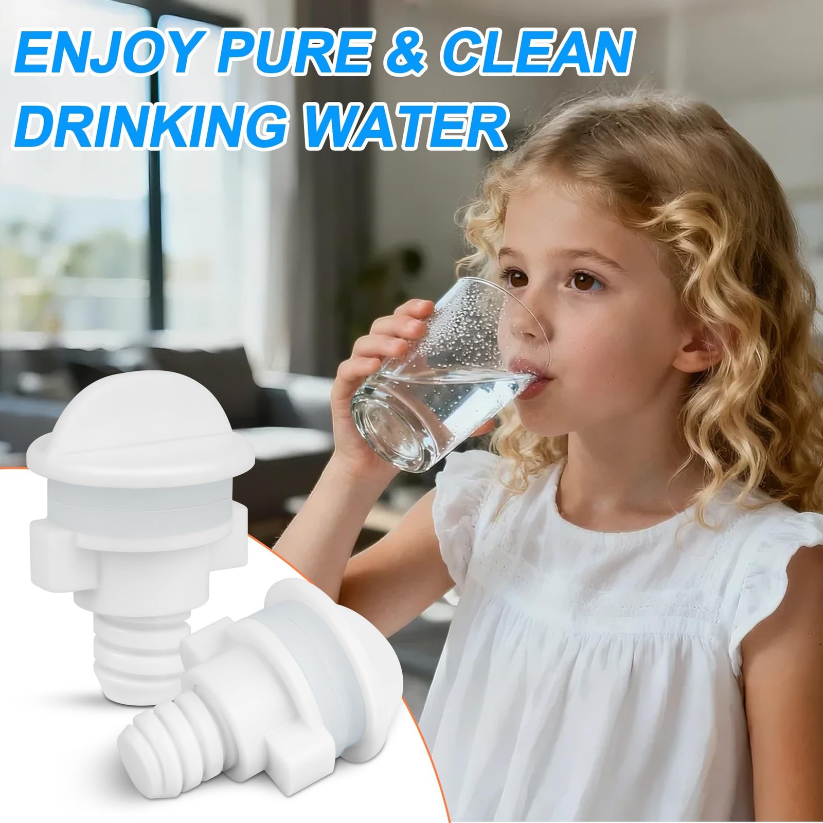 Water Filter Hole Plugs, Hole Blockers for All Gravity-Fed Water Filtration S…