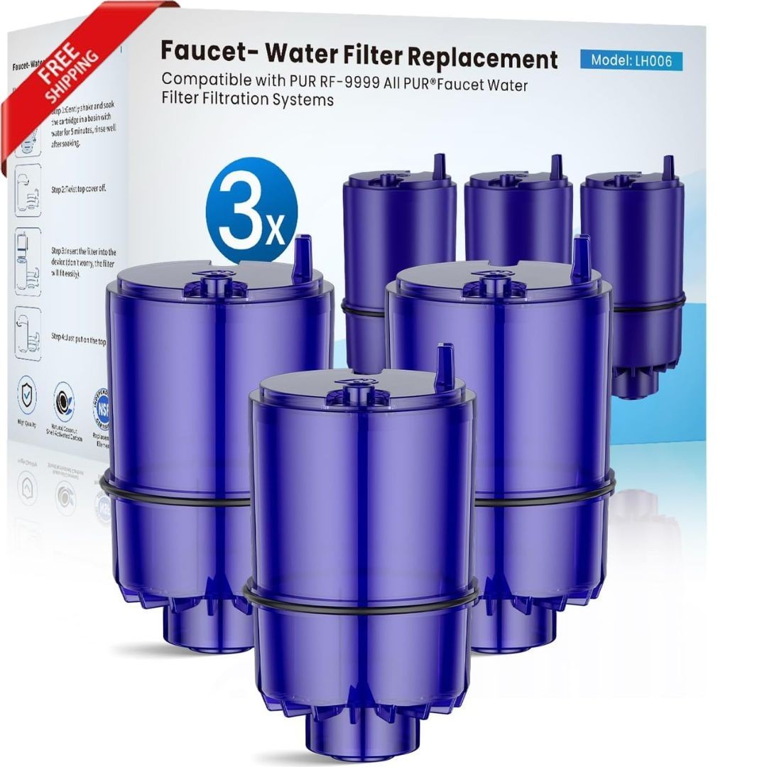Faucet Water Filter Replacement Fit for All PUR, for PUR plus Faucet Filtration