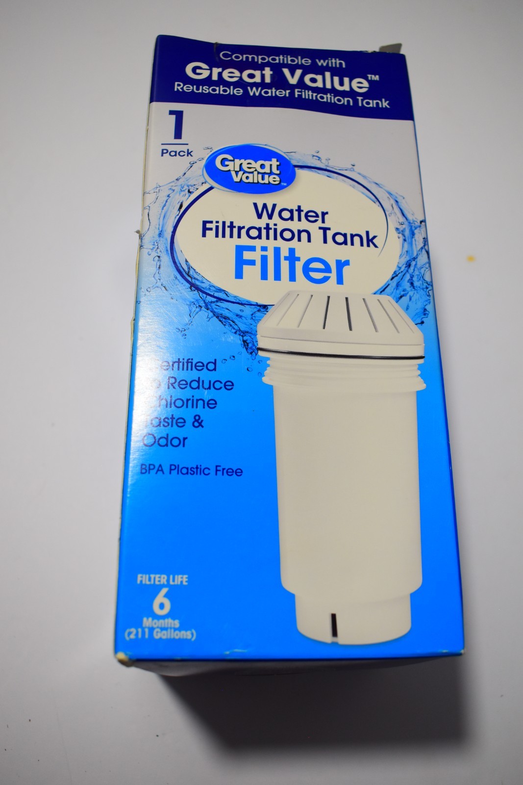 GREAT VALUE Replacement Tank Water Filter GWF3 Compatible Vitapur GWF8 GVWF