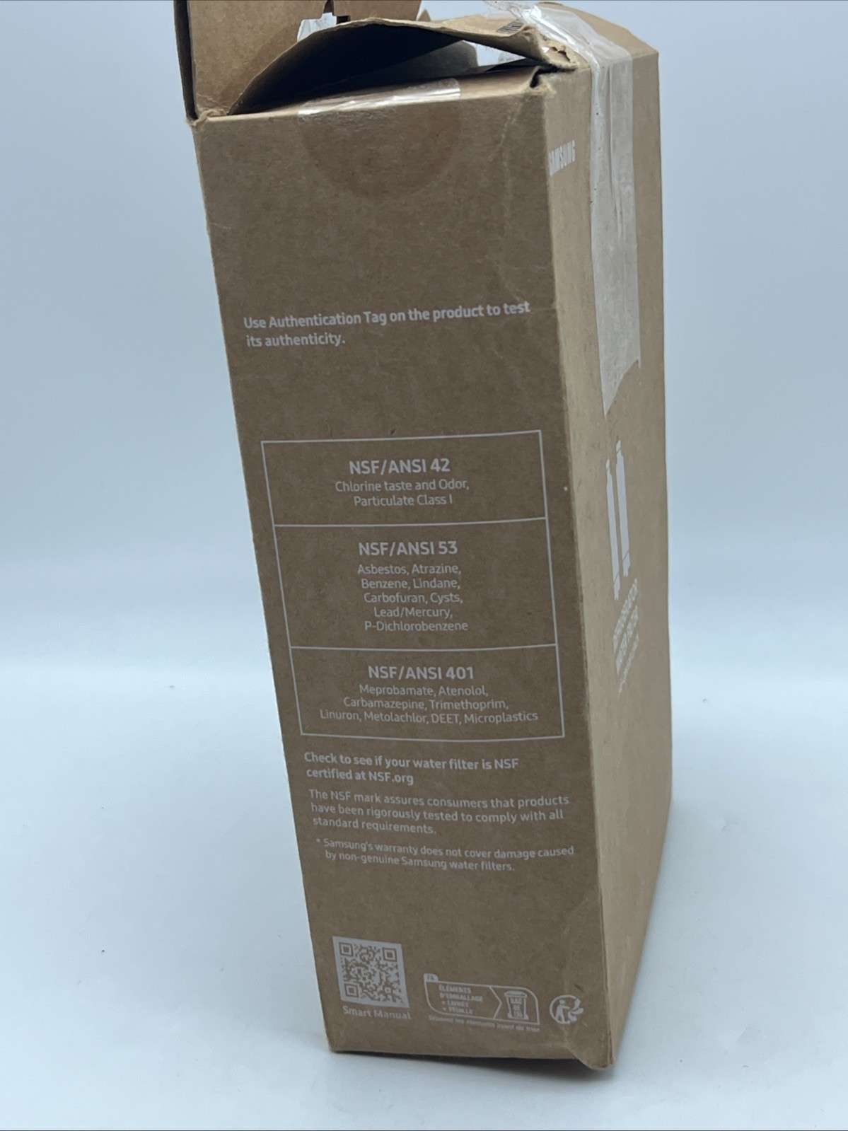 Samsung Genuine Refrigerator Water Filter HAF-QIN/EXP 2 Pack DA97-17376B Sealed