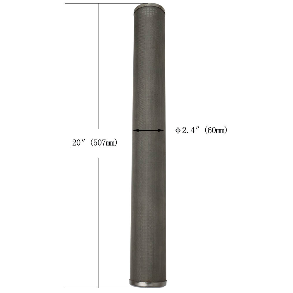 Stainless Steel High Flow Front Filter 1in Inlet Whole House Water Purification