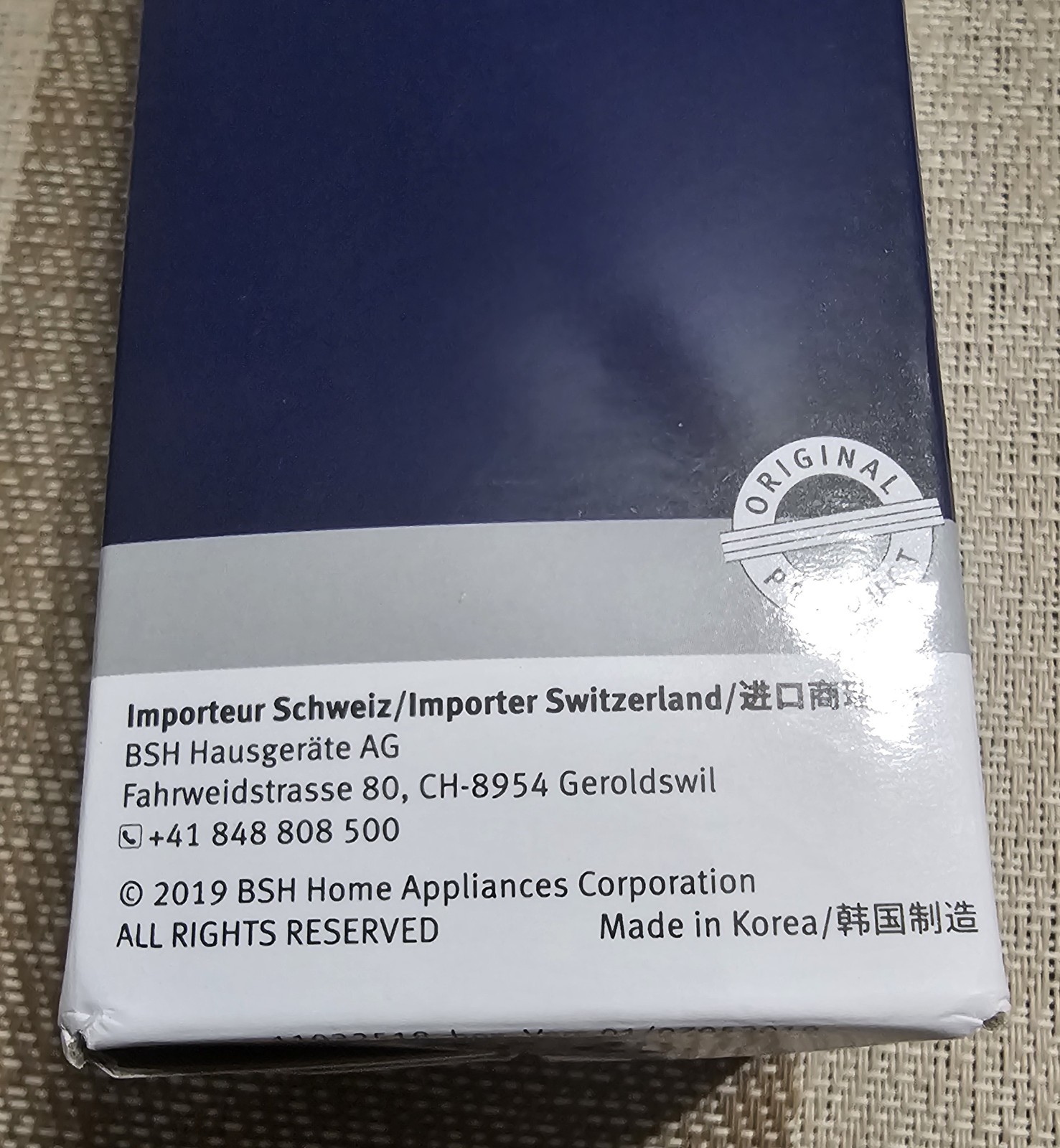 Genuine 11032518 Bosch Ultra Clarity Pro Replacement Refrigerator Water Filter