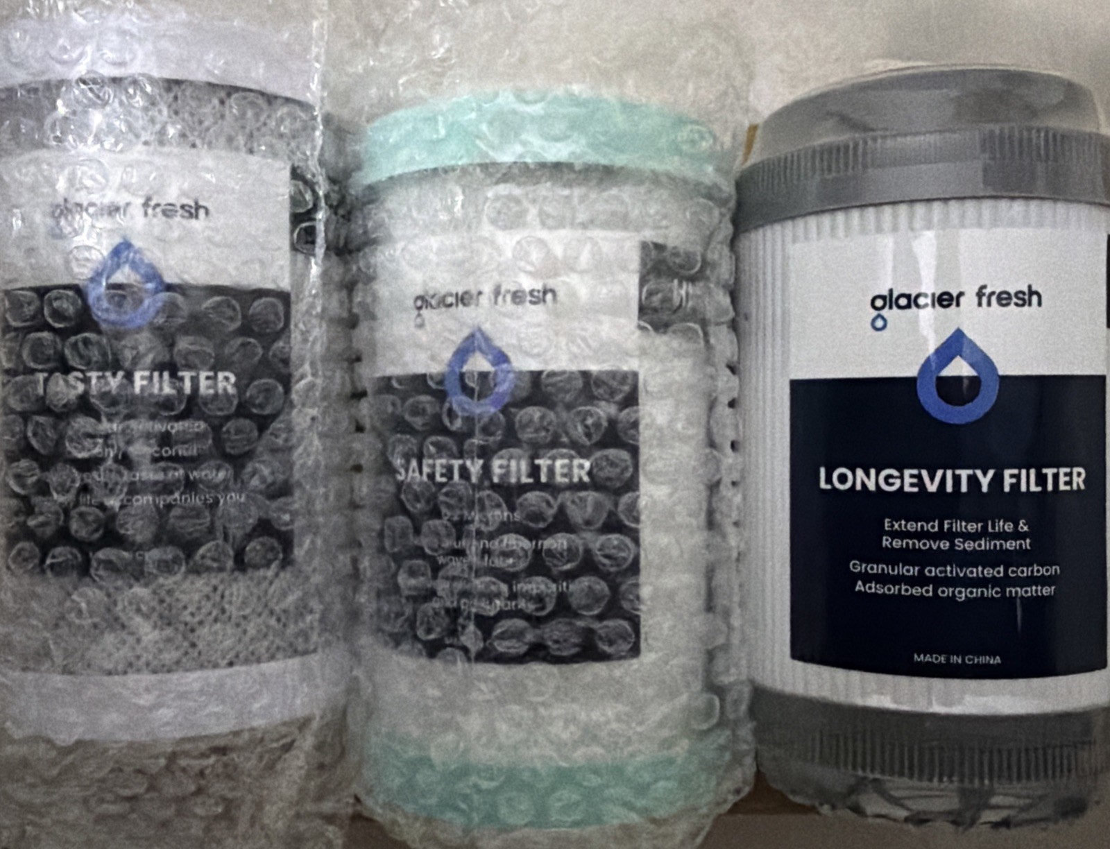 Glacier Fresh GFRVWPRO4 RV Filtration System Replacement Filters 3 Pack Open Box