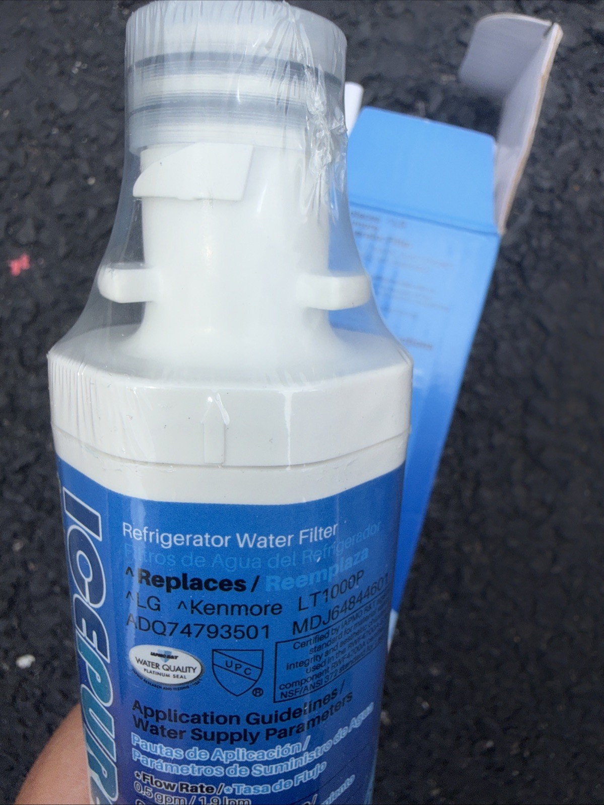 ICEPURE RWF4700A LT1000P Refrigerator Water Filter LG Kenmore