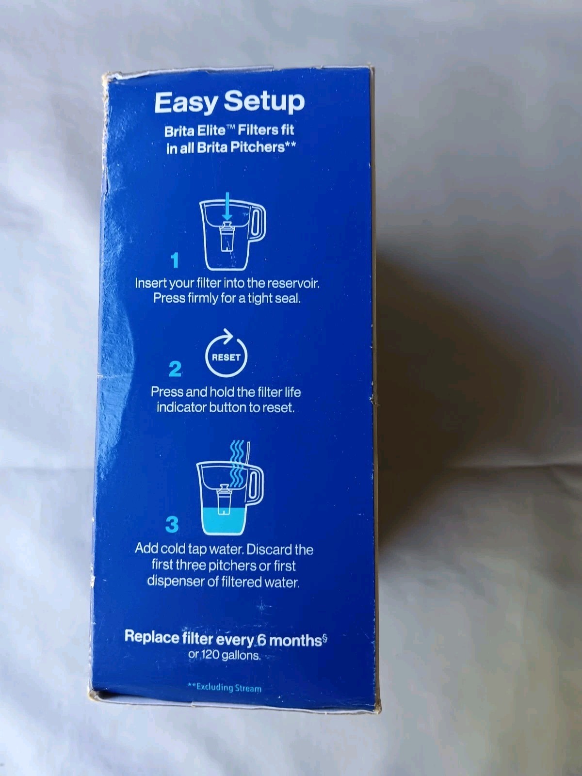 Brita Longlast Replacement Filters for Pitchers Dispensers – 2 Count