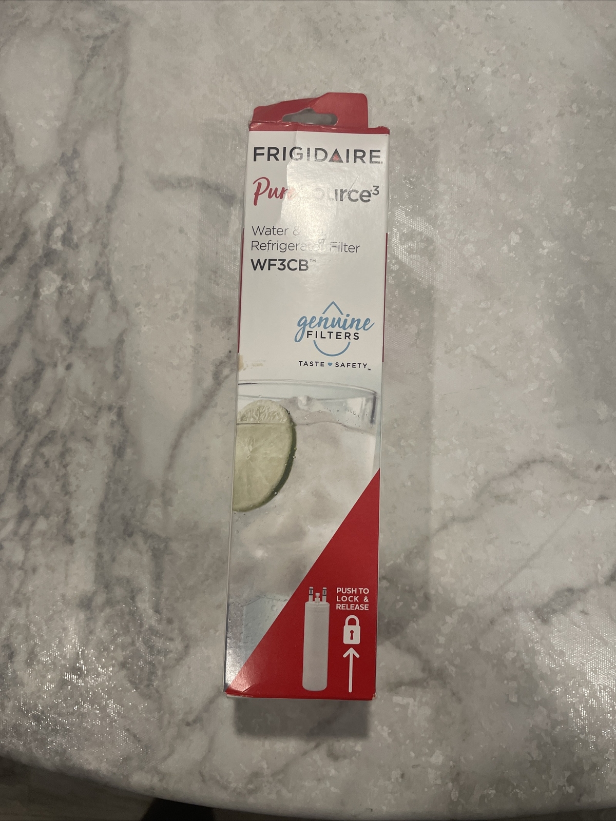 FRIGIDAIRE PURESOURCE3 WF3CB WHITE REFRIGERATOR ICE AND WATER FILTER NEW SEALED