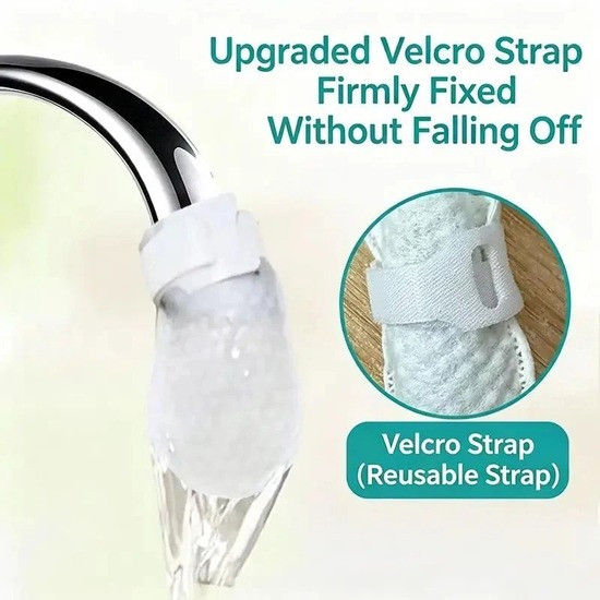 50/100 Cotton Filter Bag For Faucet, DIY Faucet Filter Cotton Bags Water Filters