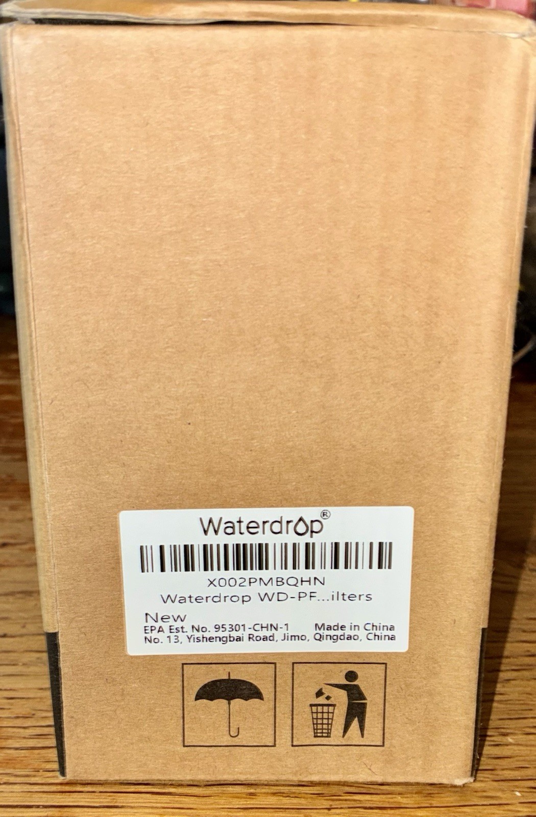 Waterdrop Pitcher Replacement Filters 2 Packs in Box WD-PF-01A-Plus ~ NEW SEALED