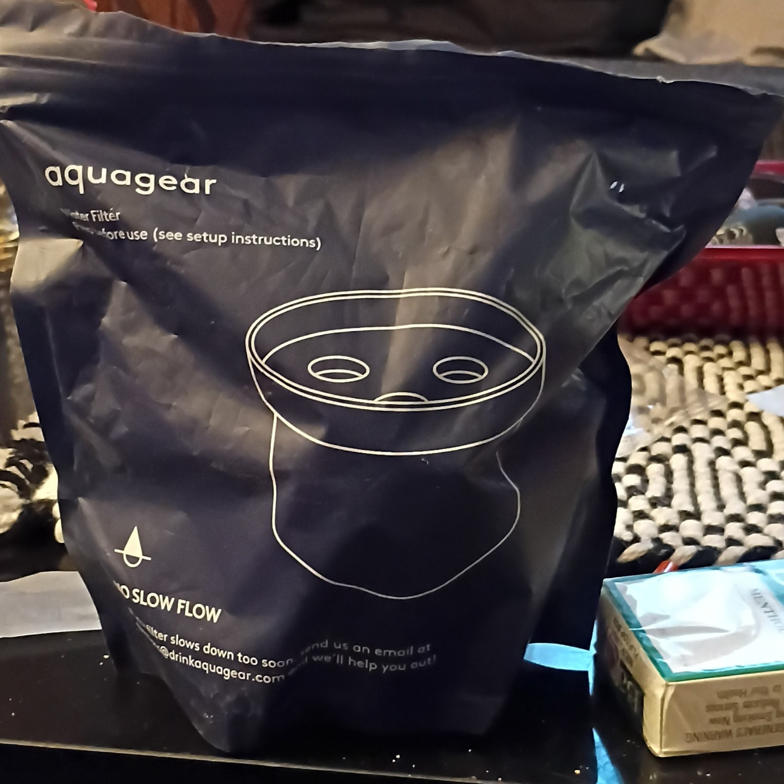 AquaGear Aqua Optima Evolve Water Filter Cartridge Blue Replacement (Slow Flow)
