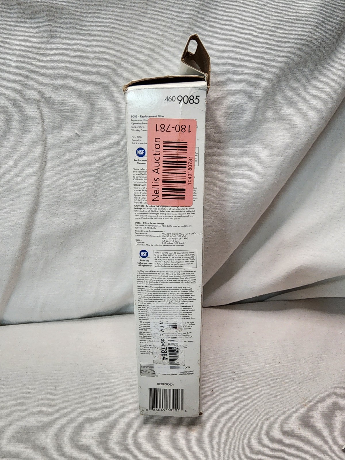 Kenmore 9085 46-9085 Replacement Refrigerator Water Filter Fit 46-9010