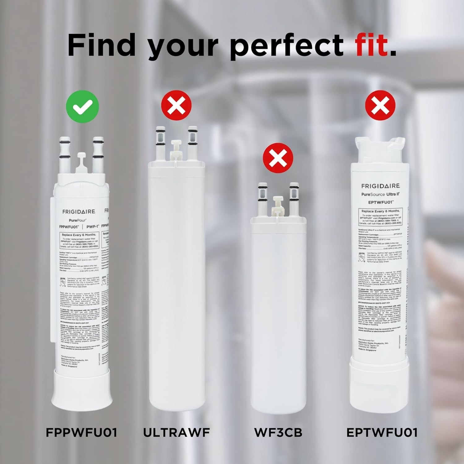 Brand New Water Filter 1 Count Plastic