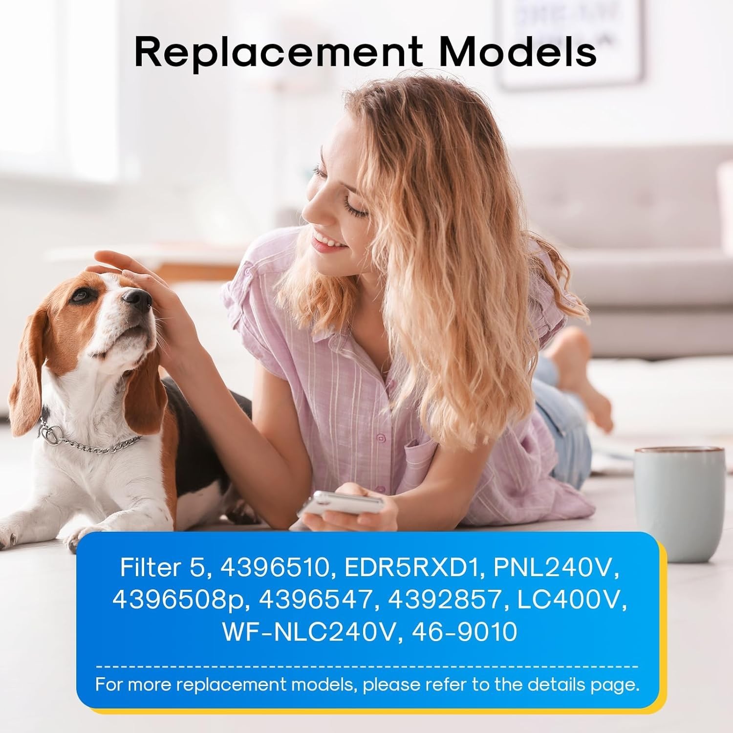NIB! 2 Pack RWF0500A Refrigerator Water Filters For Whirlpool EDR5RXD1 4396510