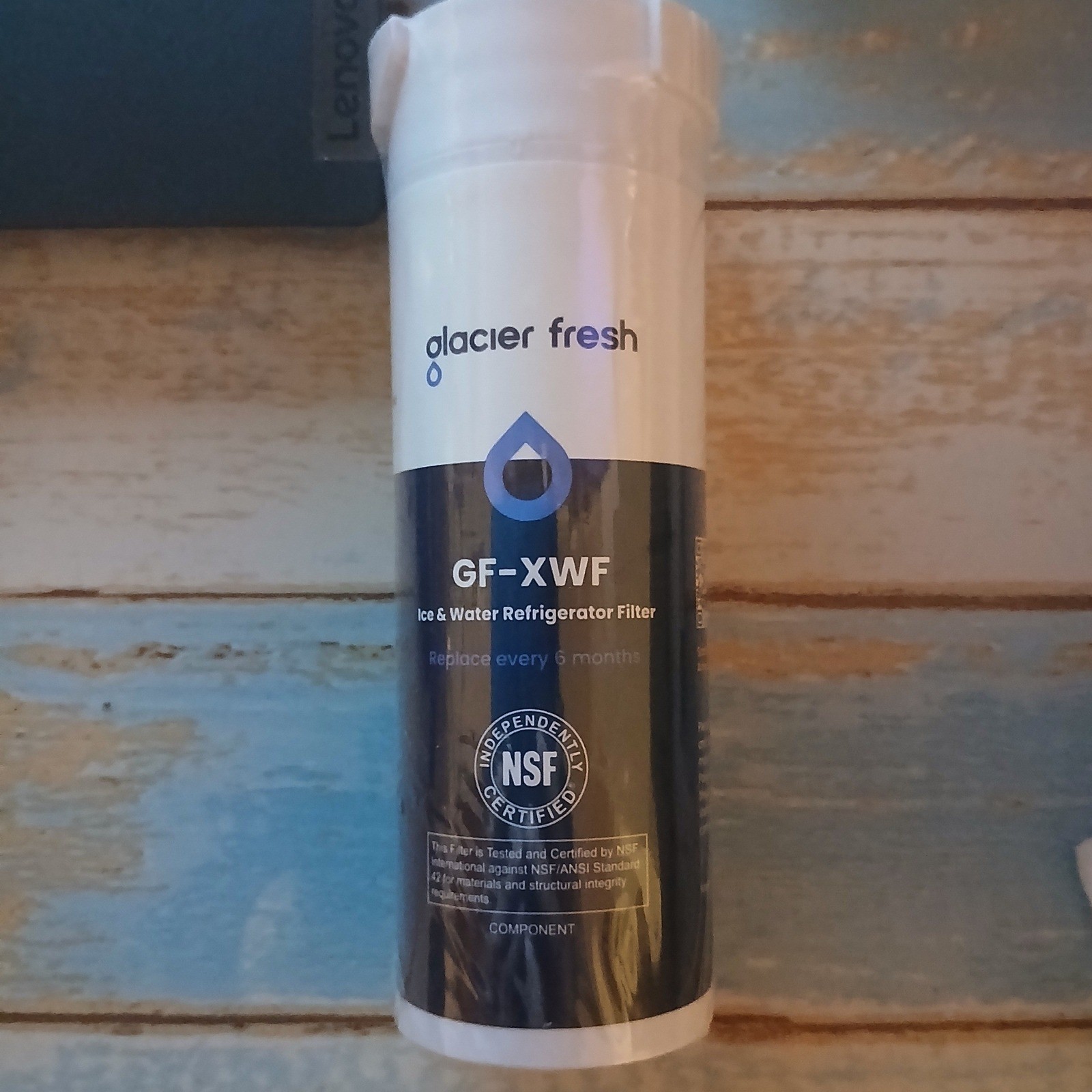 Glacier Fresh GF-XWF Ice and Water Refrigerator Filter NSF Certified Replacement