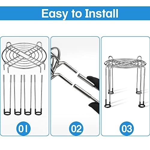Dreyoo Water Filter Stand 8×9 In Stainless Steel Fits Berkey Alexapure 5 Gal