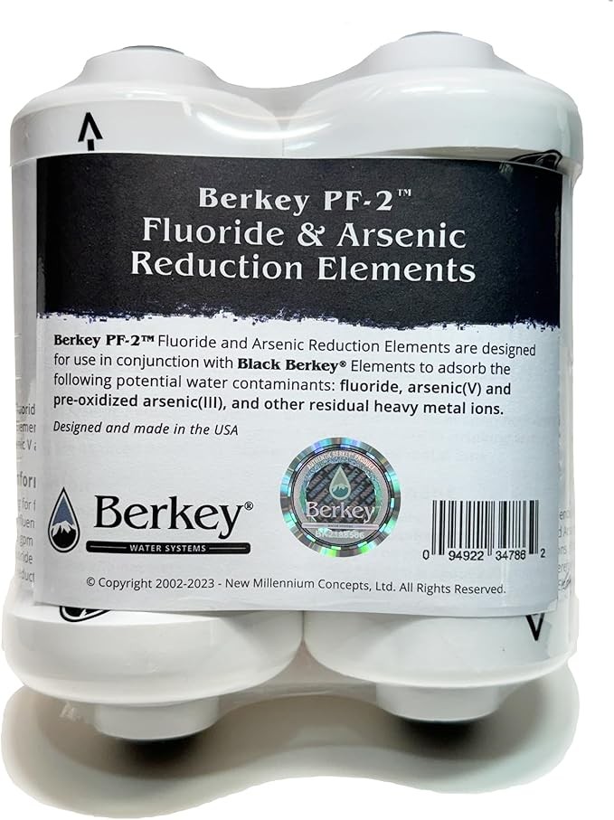 Berkey PF-2 Fluoride Water Filters for Berkey Systems-New Sealed Box (USA STOCK)