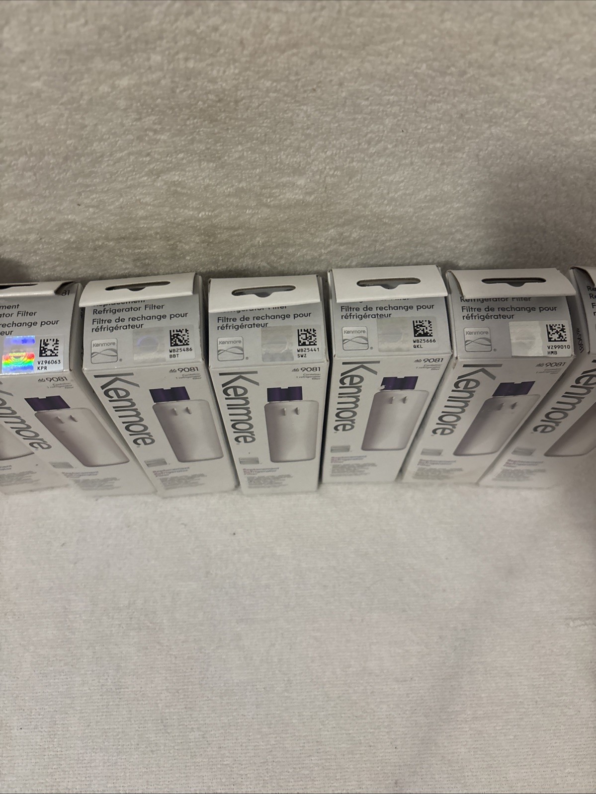 7 Pack Kenmore 46-9081 Replacement Refrigerator Water Filter. NEW SEALED