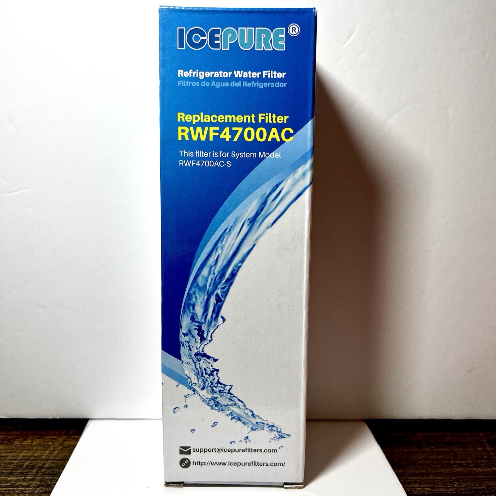 IcePure RWF4700AC Refrigerator Water Filter Replacement NIB Sealed filter