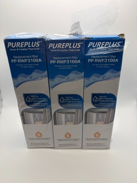 Set of 3 – PUREPLUS PP-RWF3100A & PP-RWF3100A-S Water Filter Replacements