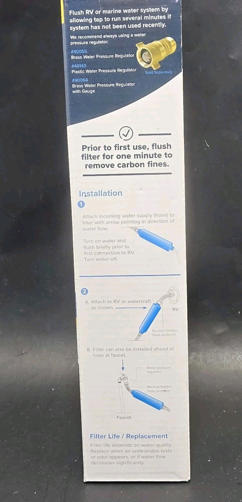 CAMCO Tastepure RV Water Filter New Advanced 6-Step Patent-Protected Filtration