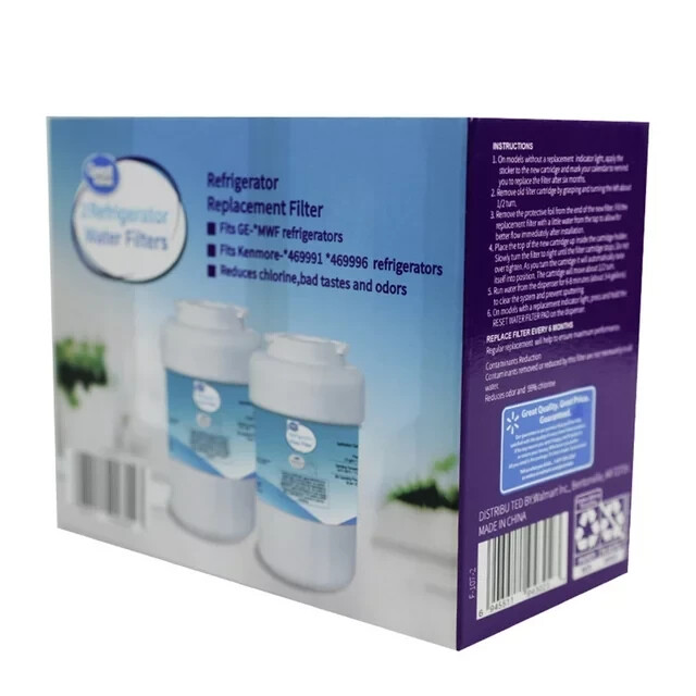 GREAT VALUE – 2 PACK GE MWF Refrigerator Water Filter 300 gal, NSF 42&53 – NEW!