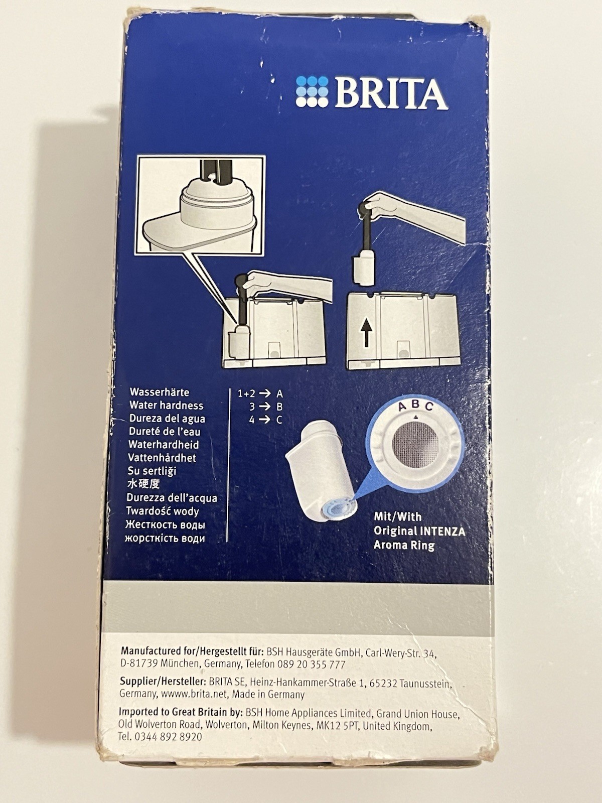 Bosch Brita Intenza 17000705 Water Filter for Coffee Machines
