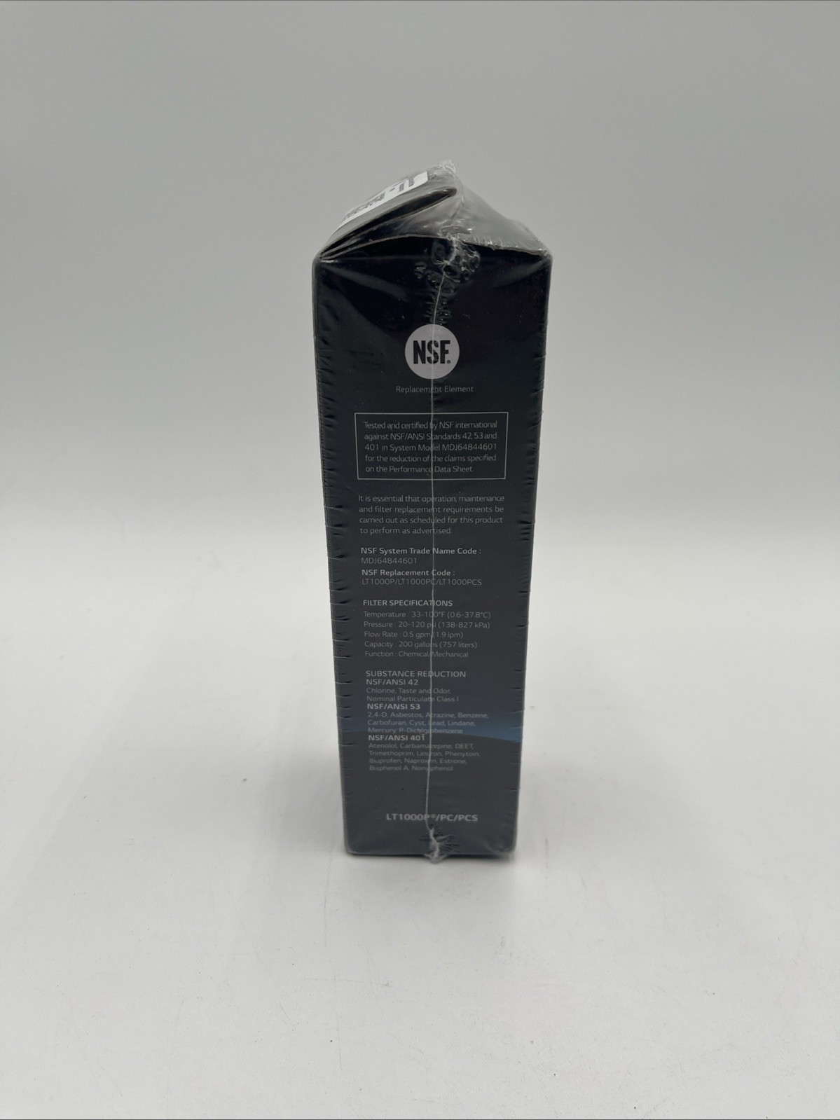LG Water Filter Replacement Cartridge LT1000P/PC/PCS. New Sealed Free Shipping
